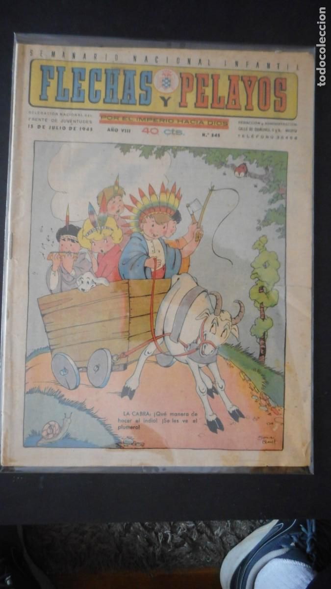 Tebeos: FLECHAS Y PELAYOS N&ordm; 345 / C- 13 - Foto 1