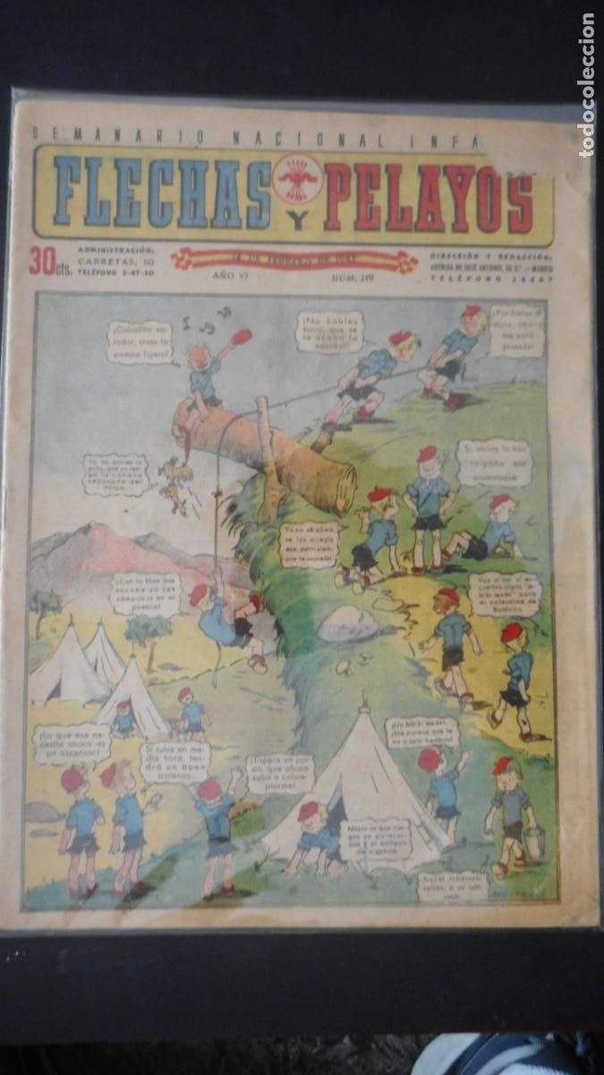 Tebeos: FLECHAS Y PELAYOS N&ordm; 219 / C- 13 - Foto 1