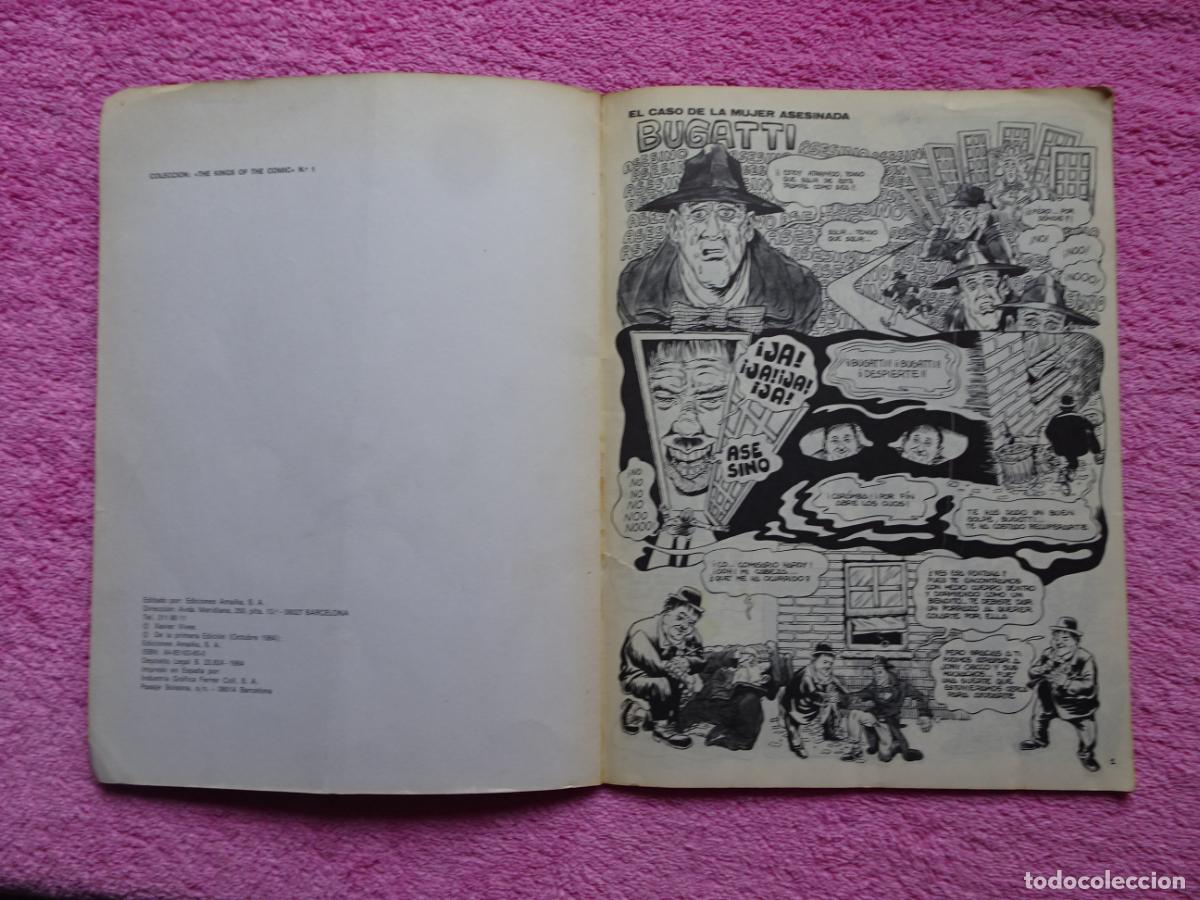 Tebeos: el caso bugatti ediciones amaika 1984 edici&oacute;n 1&ordf; - Foto 2