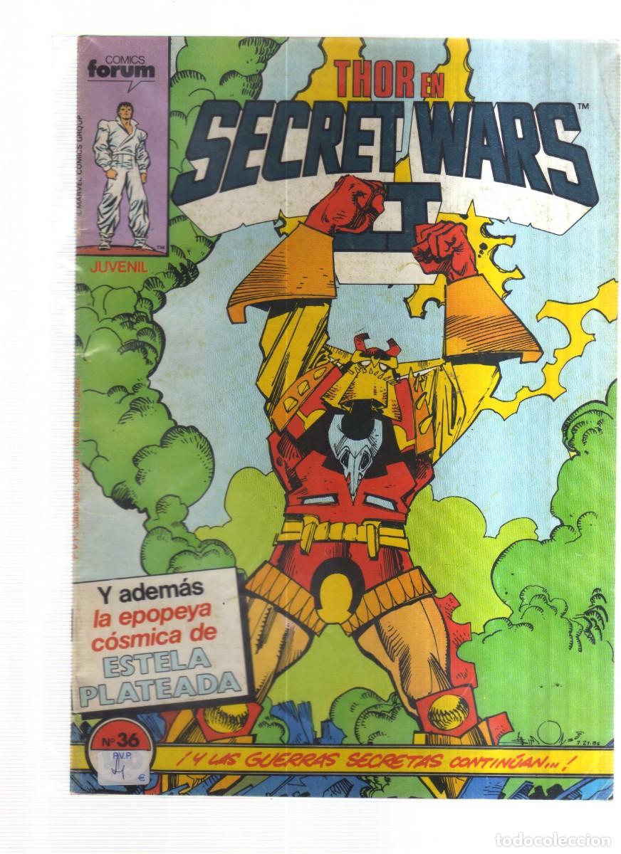 Tebeos: SECRET WARS THOR FORUM N,36 - Foto 1