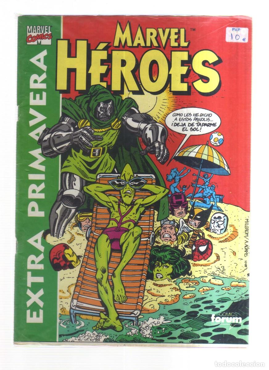 Tebeos: MARVEL HEROES ESPECIAL PRIMAVERA