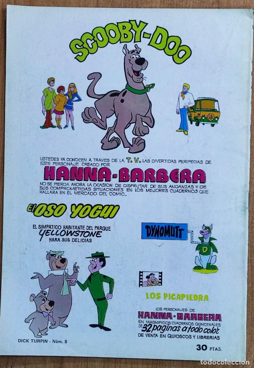 Tebeos: DICK TURPIN N&ordm; 8 - EDILVA 1979. - Foto 2