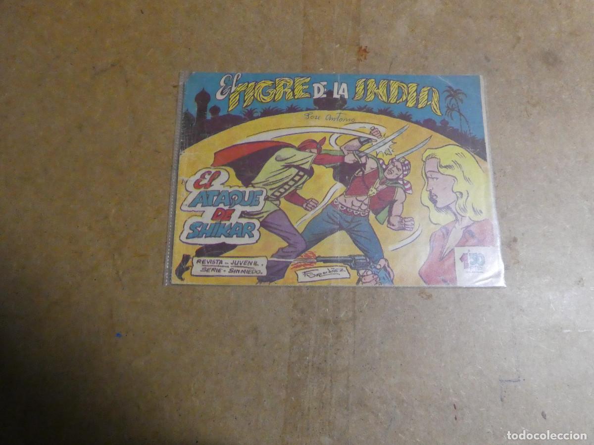 Tebeos: el tigre de la india n&ordm; 12, ediciones acropolis a&ntilde;o 1962 - Foto 1