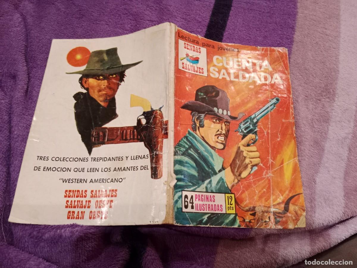 Tebeos: COLECCI&Oacute;N SENDAS SALVAJES N&ordm; 180 -CUENTA SALDADA -PRODUCCIONES EDITORIALES 1974