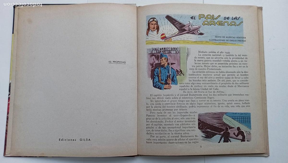 Tebeos: EL PA&Iacute;S DE LAS ARENAS - EMILIO FREIXAS - Foto 8