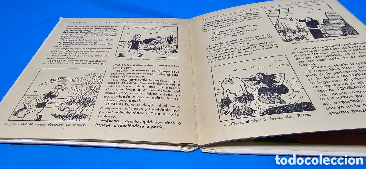 Tebeos: POPEYE Y LA BRUJA DE LOS SIETE MARES POR SEGAR - Foto 6