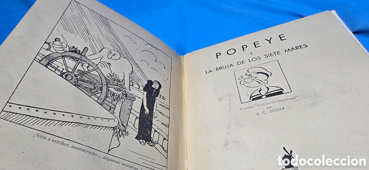 Tebeos: POPEYE Y LA BRUJA DE LOS SIETE MARES POR SEGAR - Foto 2