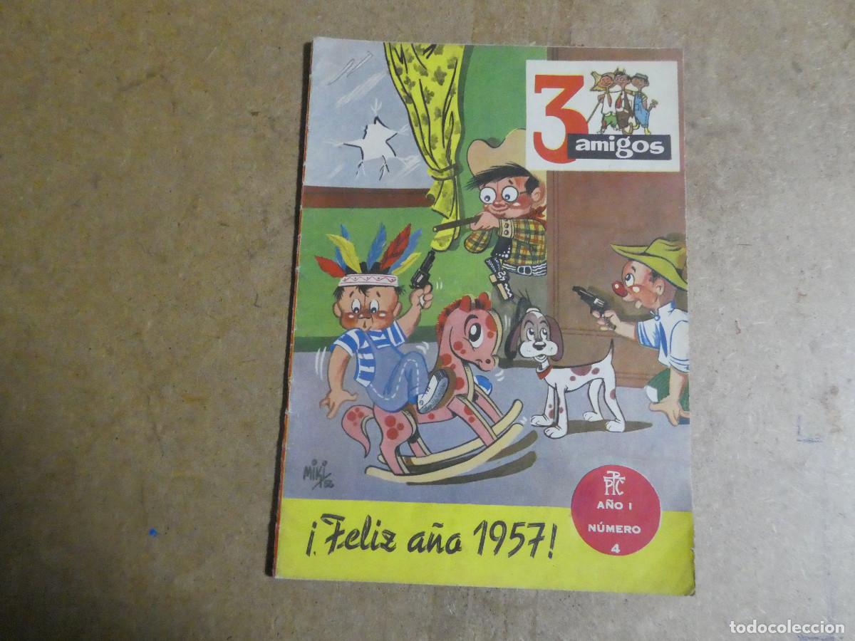 Tebeos: 3 amigos n&ordm; 4, ed. PPC 1956 - Foto 1