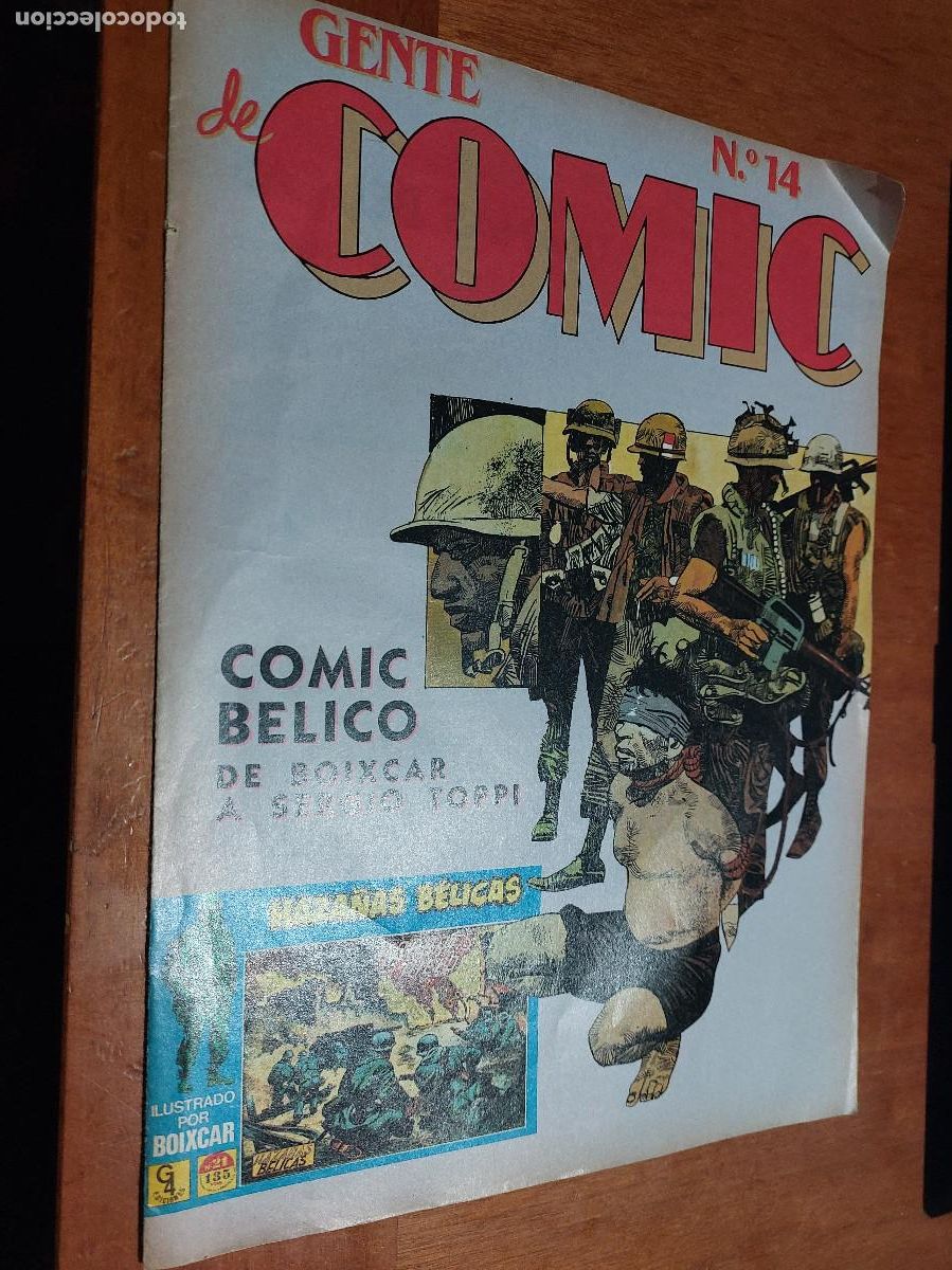 Comics: GENTE DEL COMIC 14 COMIC B&Eacute;LICO. BUEN ESTADO. PERO TOCADO UN POCO EN LA PARTE DE ARRIBA