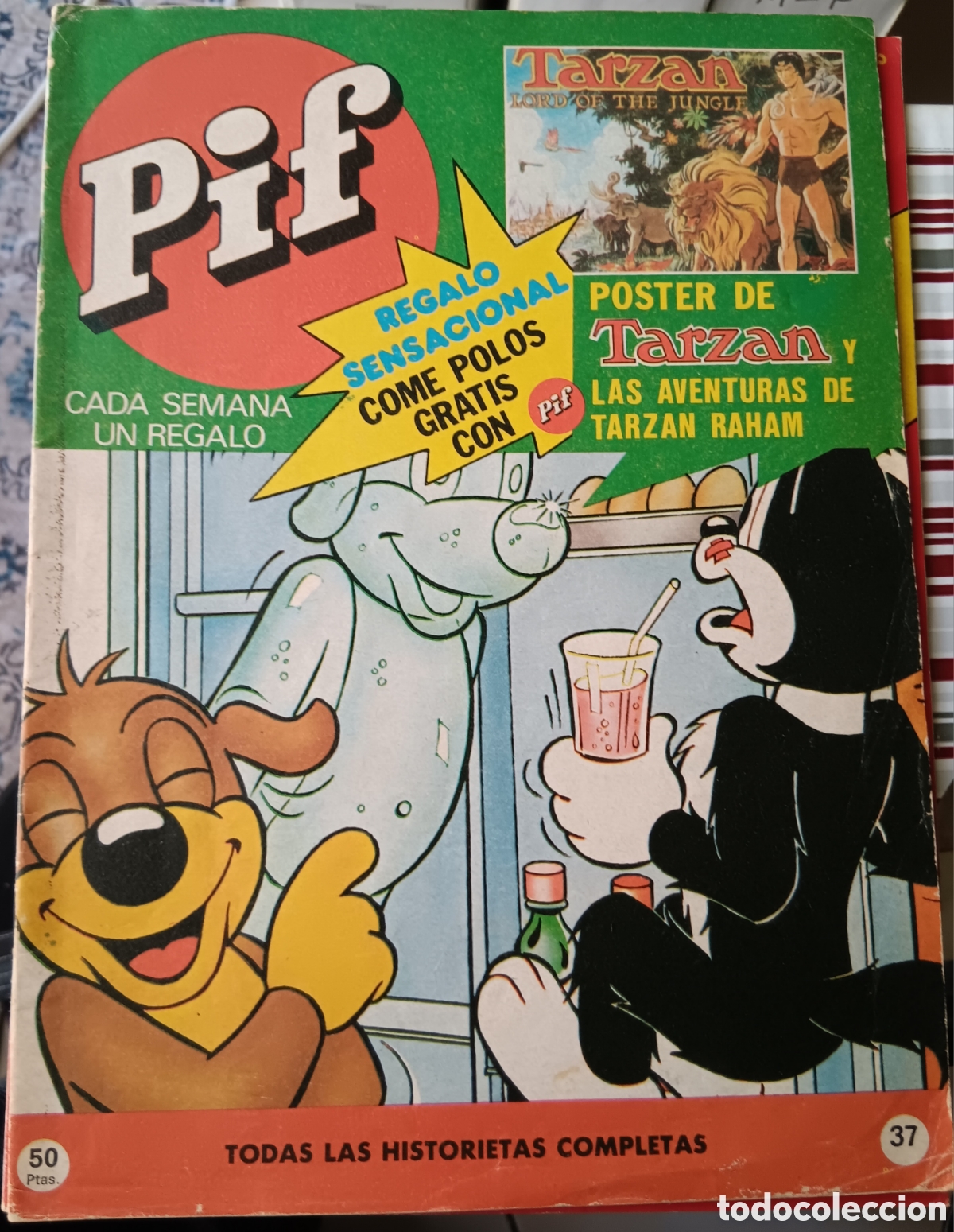 Comics: TEBEOS-COMICS CANDY ● PIF 37 ● &Uacute;LTIMO ● TUC 1978 ● AA99 X0923 ●