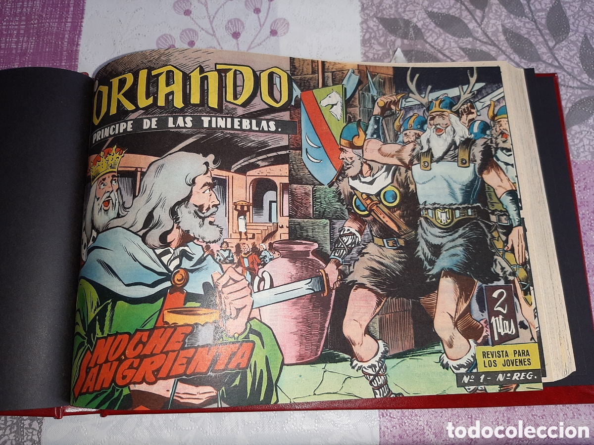 Tebeos: Orlando, colecci&oacute;n completa original encuadernada - Foto 1