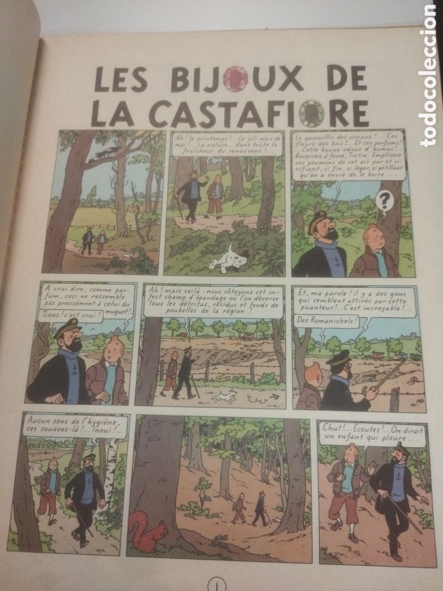 Tebeos: Tintin. Las joyas de la Castafiore. Frances. 1963 - Foto 10