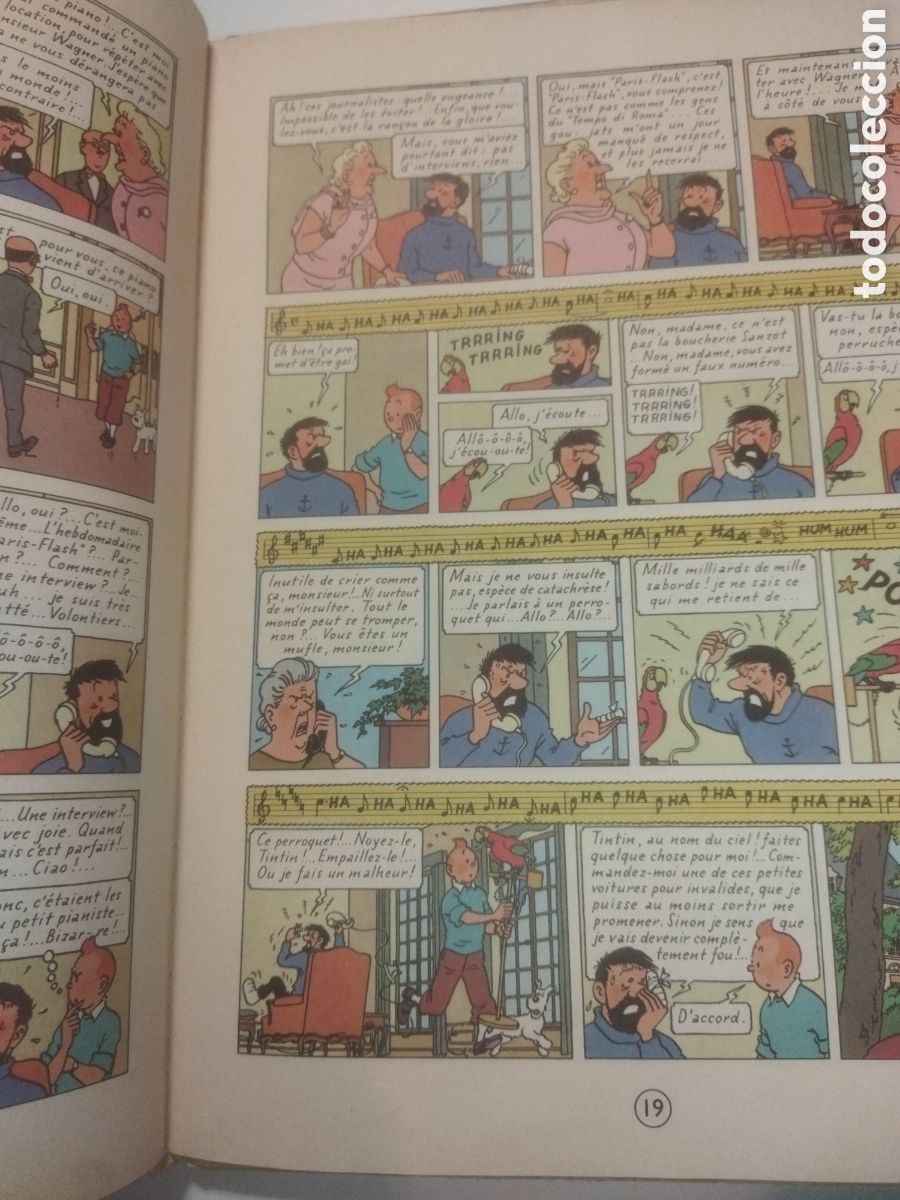 Tebeos: Tintin. Las joyas de la Castafiore. Frances. 1963 - Foto 11