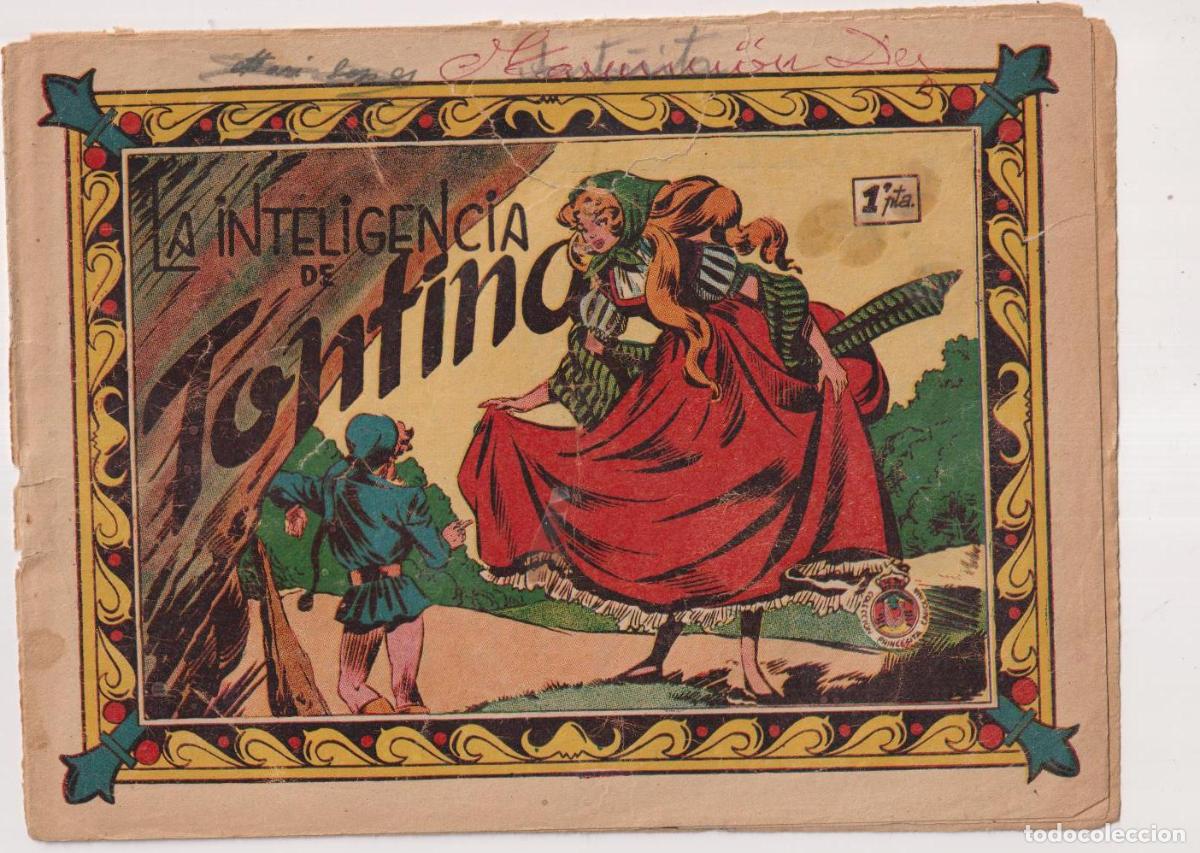 Tebeos: Princesita Carolina n&ordm; 38. La inteligencia de Tontina. Ferma