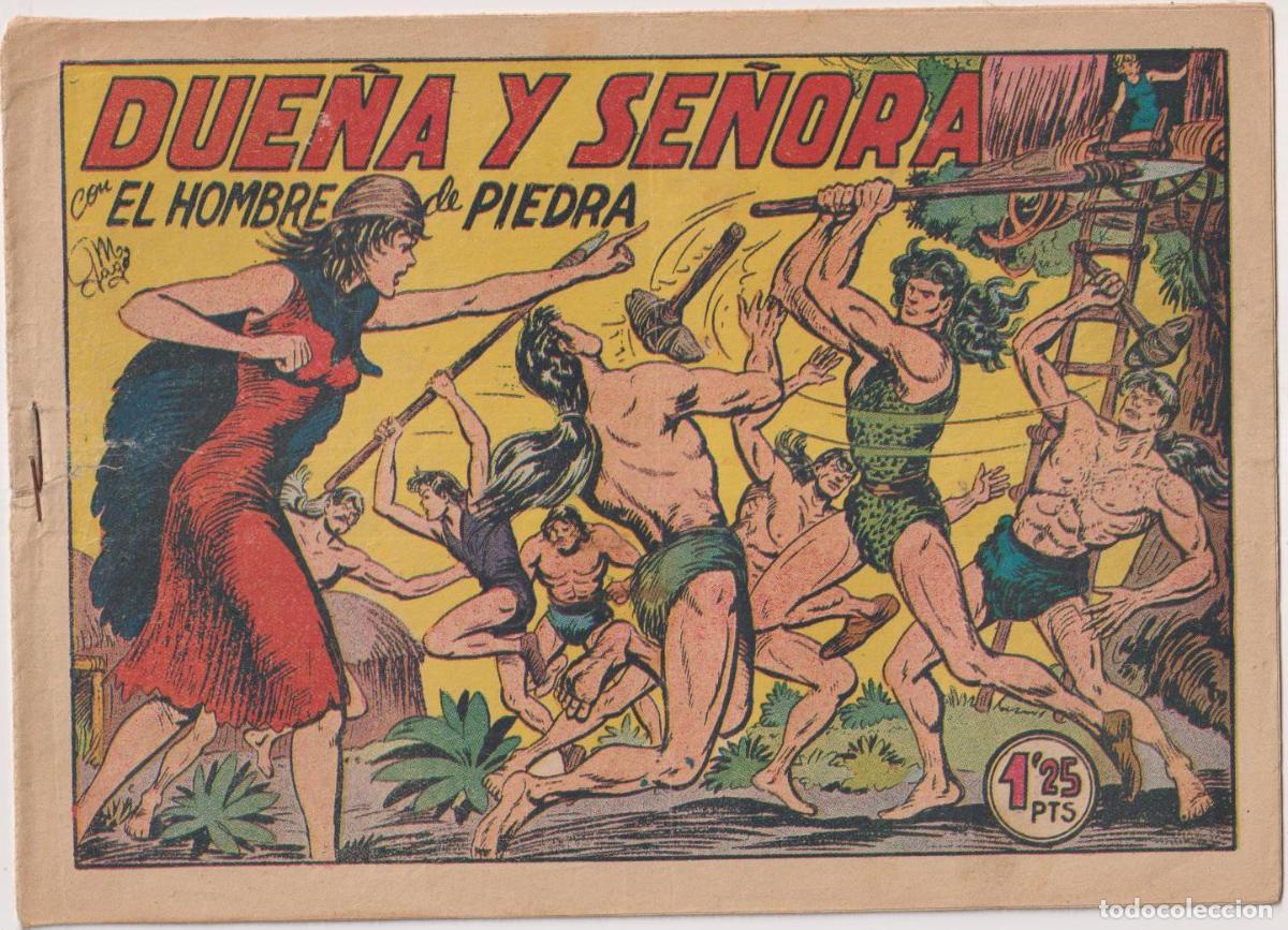Giornalini: El Hombre de piedra n&ordm; 104. Valenciana 1950