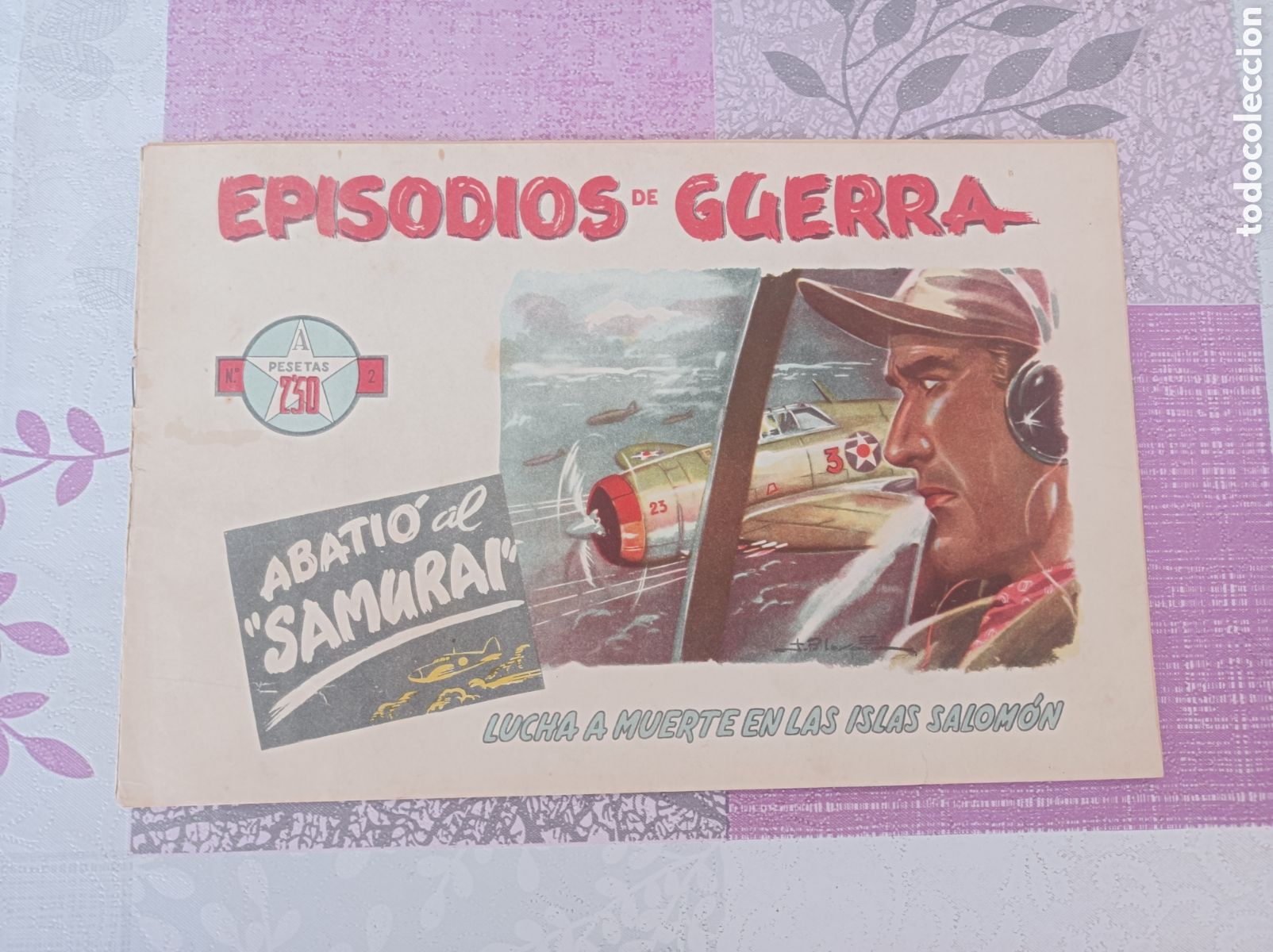 Tebeos: Episodios de Guerra n⁰ 2 - abati&oacute; el &rdquo;samur&aacute;i&rdquo; - Foto 1