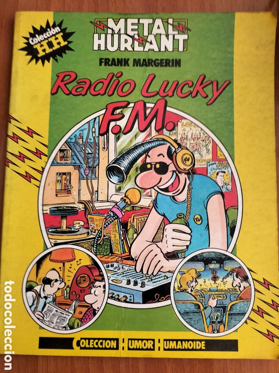 Tebeos: Radio Lucky F.M.- Metal Hurlant