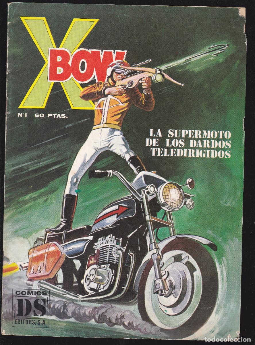 Giornalini: X BOW - N&ordm; 1 - LA SUPERMOTO DE LOS DARDOS TELEDIRIGIDOS - 1981 - Comics DS