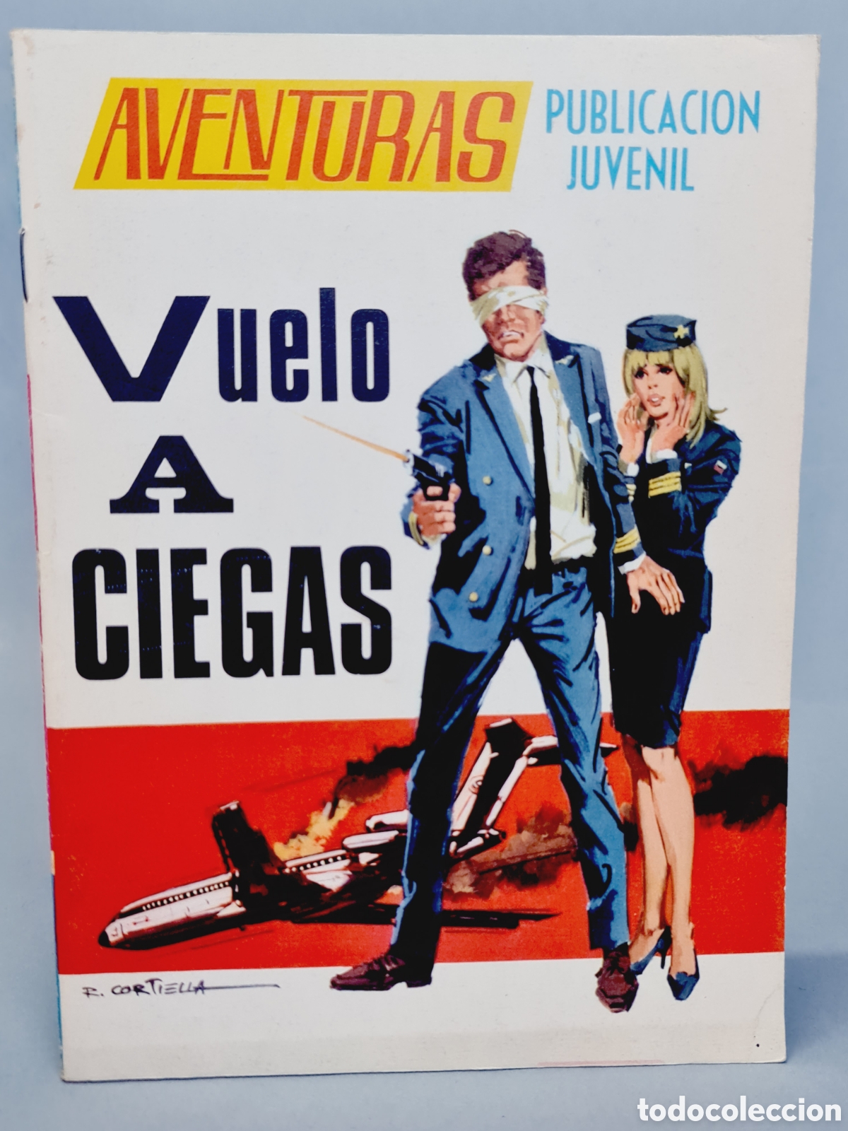 Tebeos: EXCELENTE ESTADO AVENTURAS 16 VUELO A CIEGAS EDICIONES TORAY - Foto 1