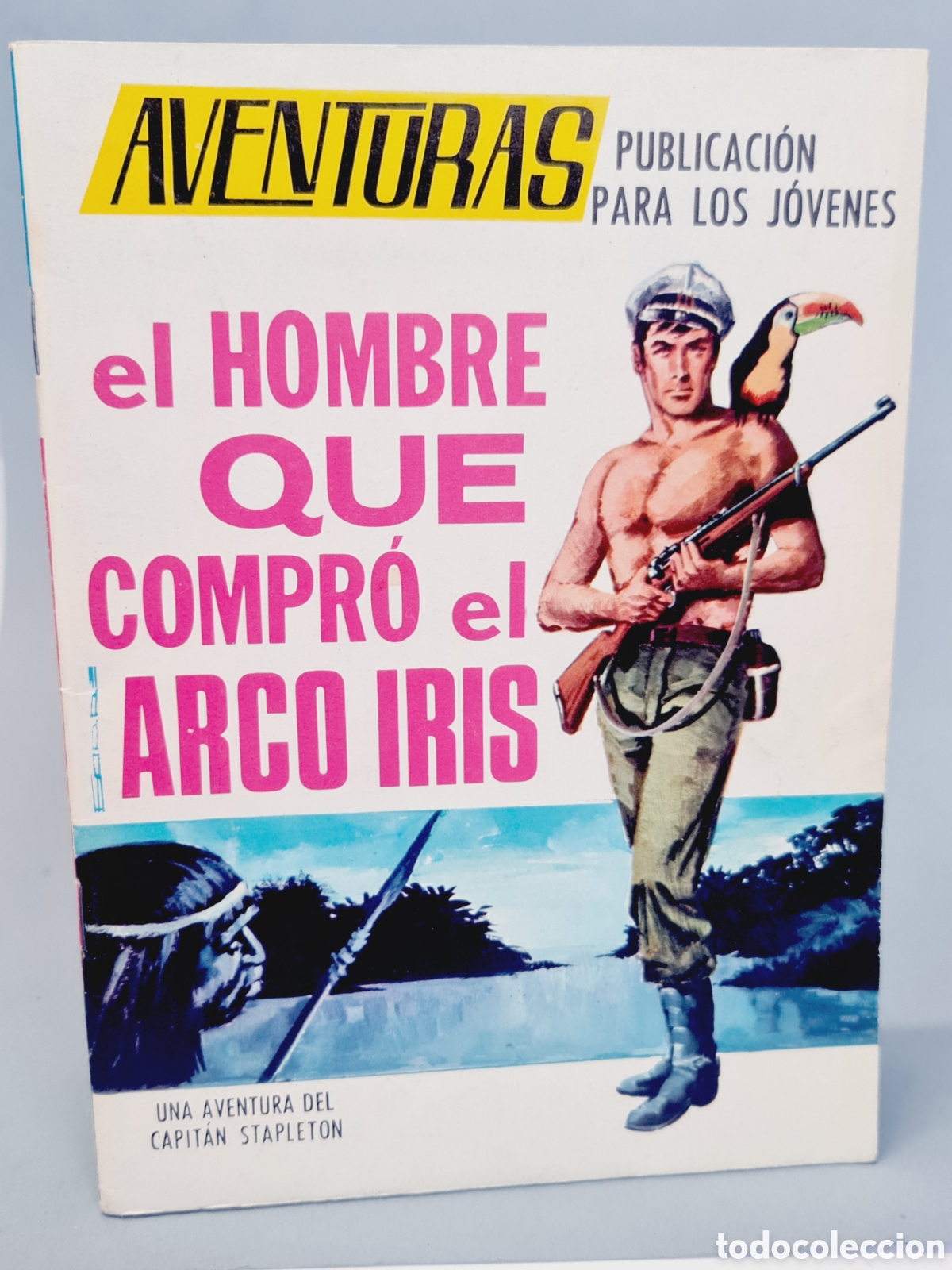 Tebeos: EXCELENTE ESTADO AVENTURAS 8 EL HOMBRE QUE COMPRO EL ARCO IRIS EDICIONES TORAY - Foto 1