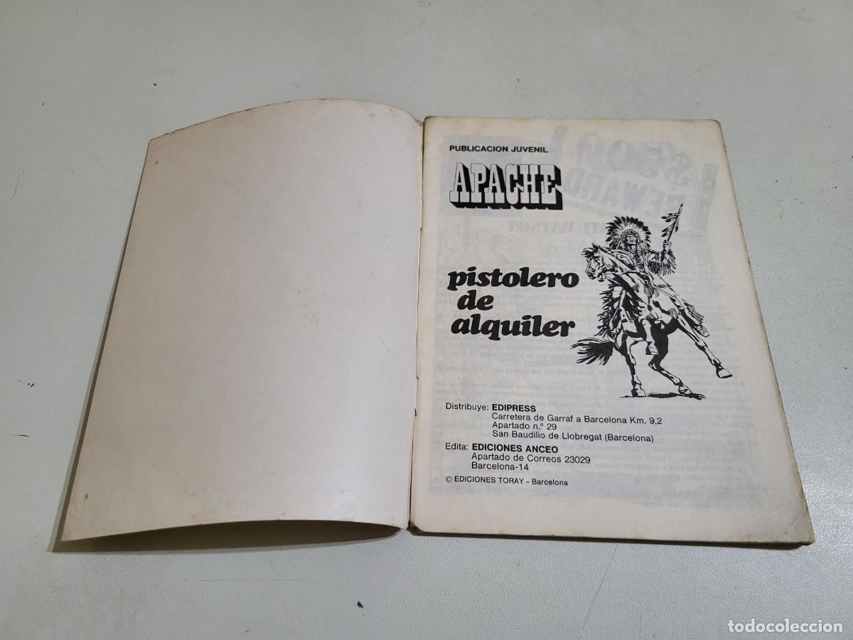 Tebeos: Apache, N&ordm; 33. Ediciones Anceo. - Foto 2