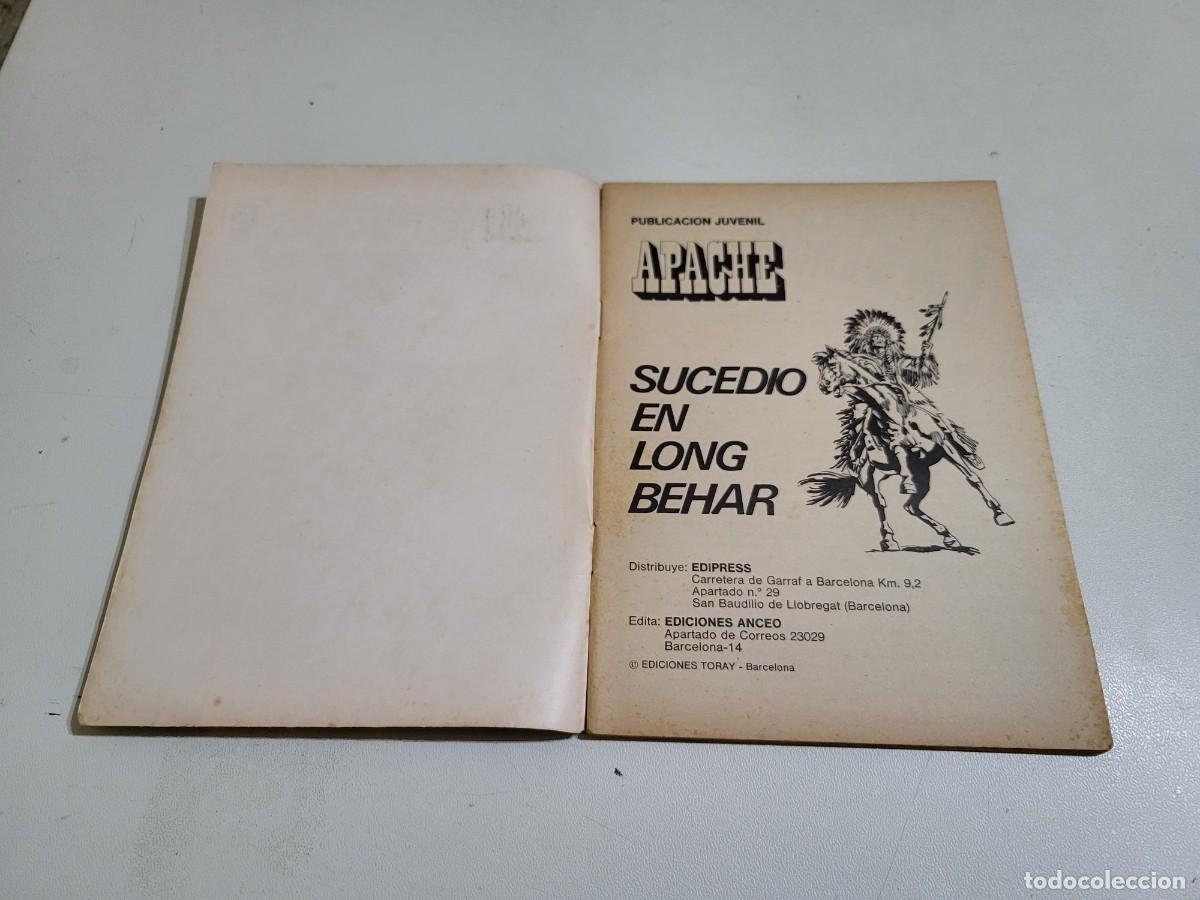Tebeos: Apache, N&ordm; 32. Ediciones Anceo. - Foto 2