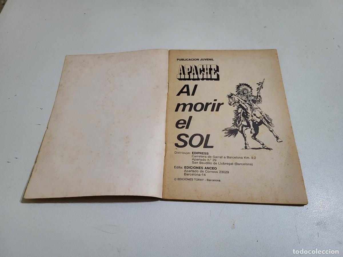 Tebeos: Apache, N&ordm; 30. Ediciones Anceo. - Foto 2