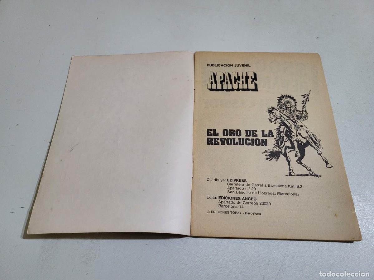 Tebeos: Apache, N&ordm; 24. Ediciones Anceo. - Foto 2
