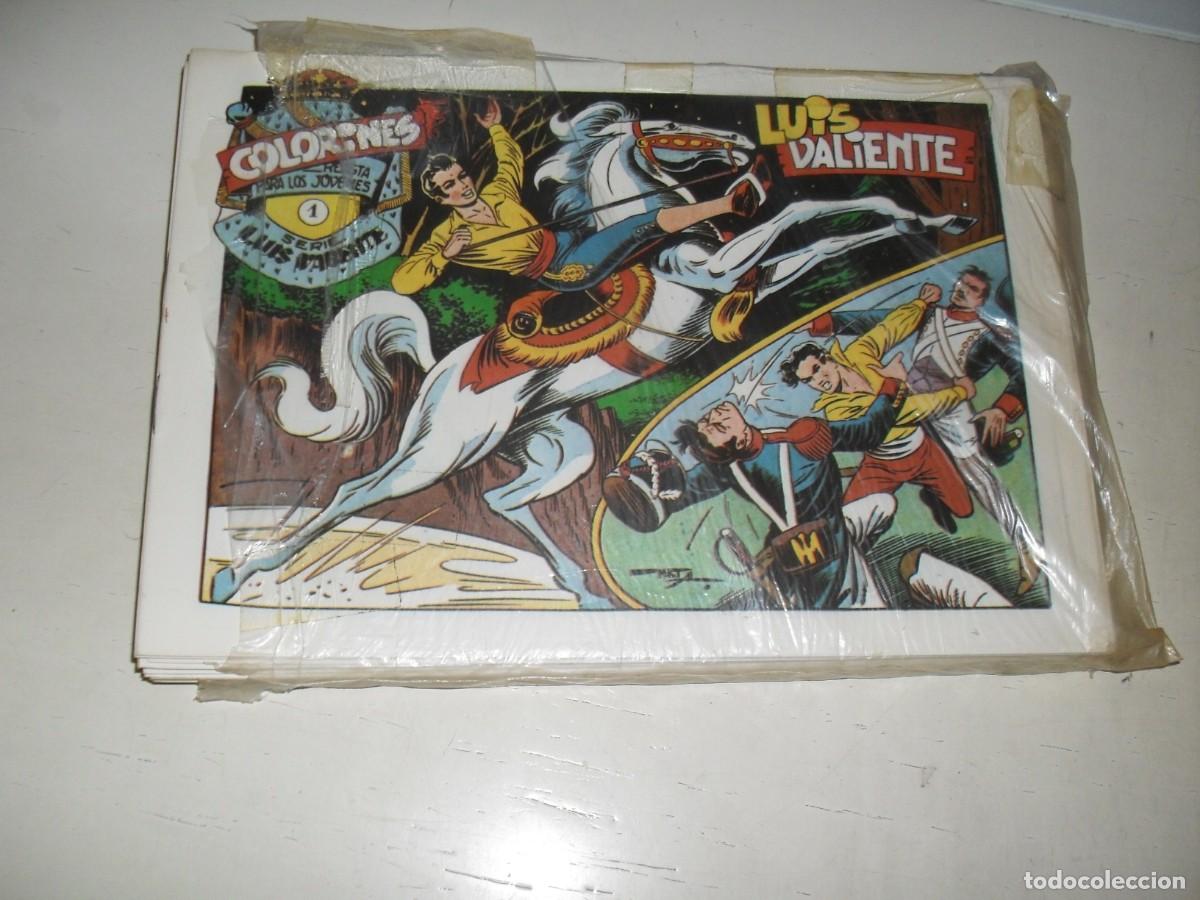 Tebeos: (FACSIMIL) LUIS VALIENTE,DE MATIAS ALONSO,COMPLETA,24 TEBEOS,GRAFIDEA,1957.IMPECABLE - Foto 1