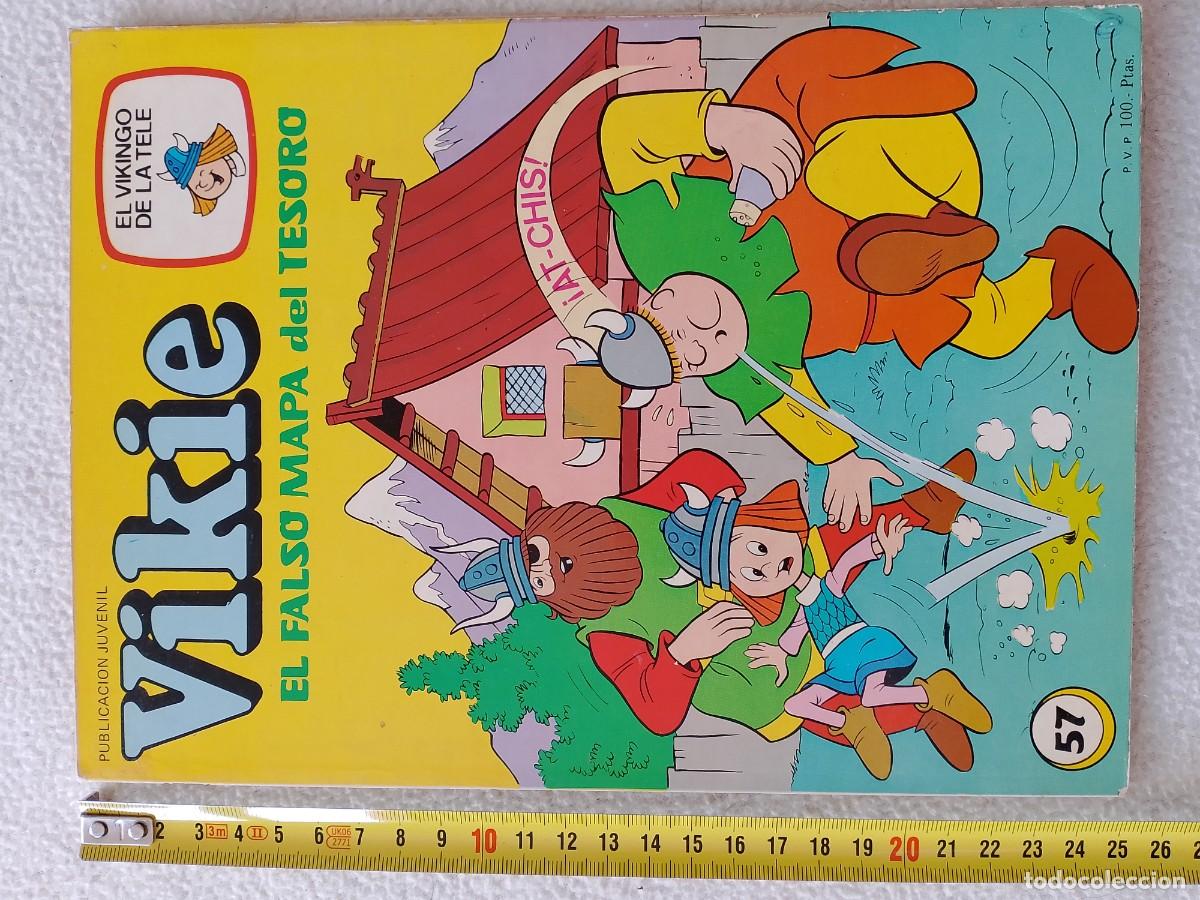 Tebeos: CUENTO TEBEO COMIC VICKY el VIKINGO n&ordm; 57 &rdquo;El Falso Mapa del Tesoro&rdquo; - Foto 1