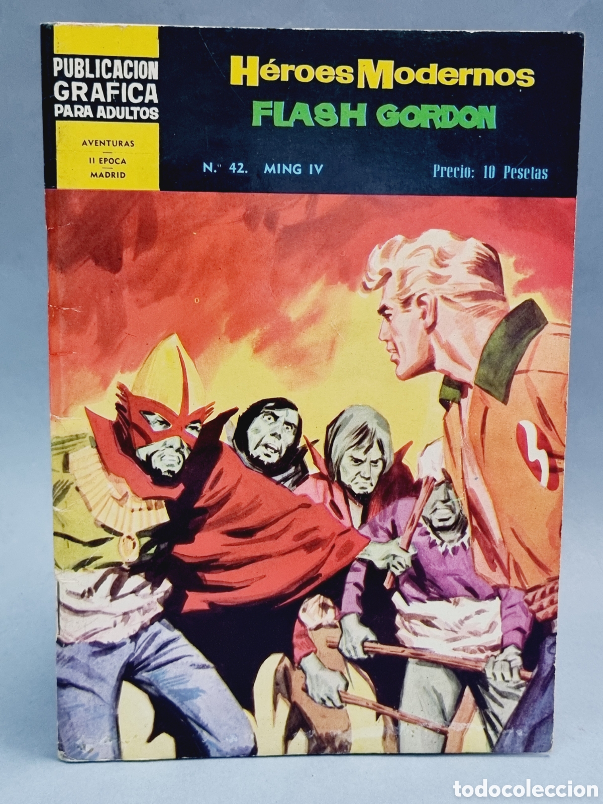 Tebeos: EXCELENTE HEROES MODERNOS FLASH GORDON 42 EDITORIAL DOLAR - Foto 1