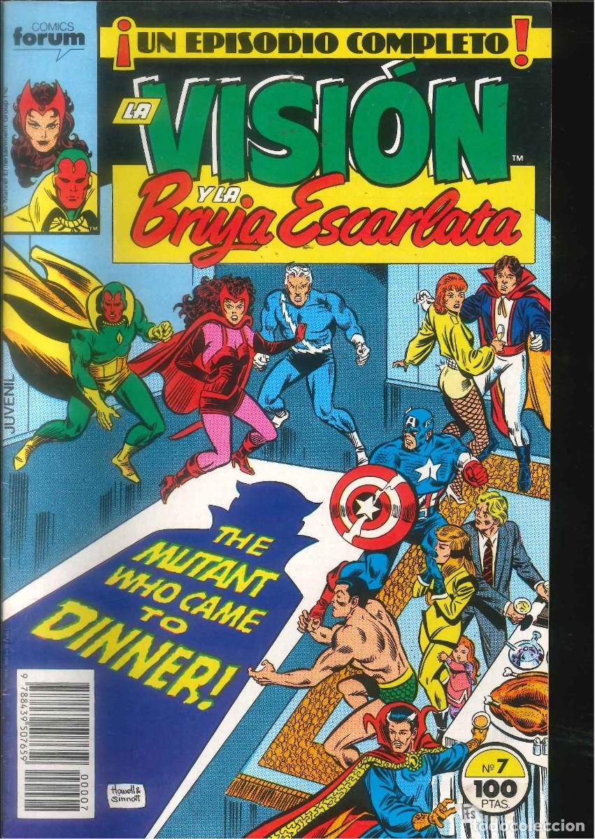 Tebeos: LA VISION Y LA BRUJA ESCARLATA 7 BOX 6 - Foto 1