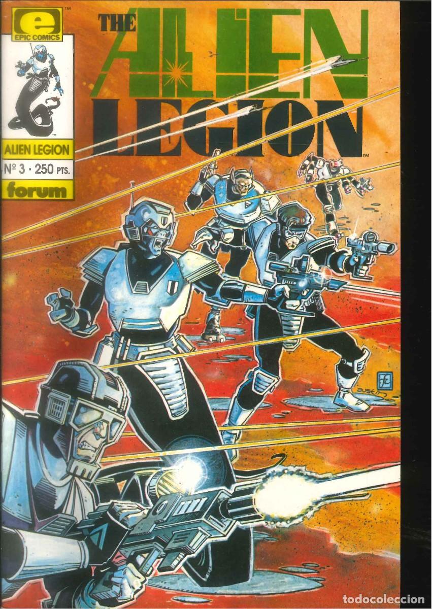 Tebeos: ALIEN LEGION 3 BOX 6