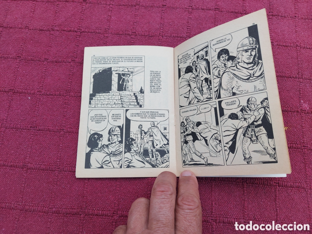 Tebeos: HALACH EL GUERRERO DEL PASADO N&deg;1 EDITORIAL ANTALBE S.A 1981 - Foto 4
