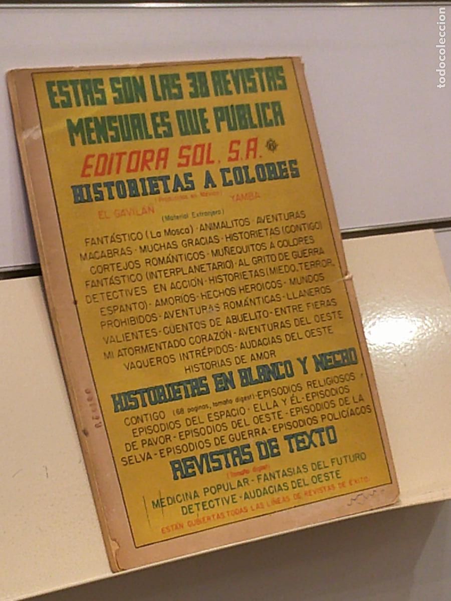 Tebeos: YAMBA A&Ntilde;O III N&ordm; 11 - EDITORA SOL 1961 - Foto 2