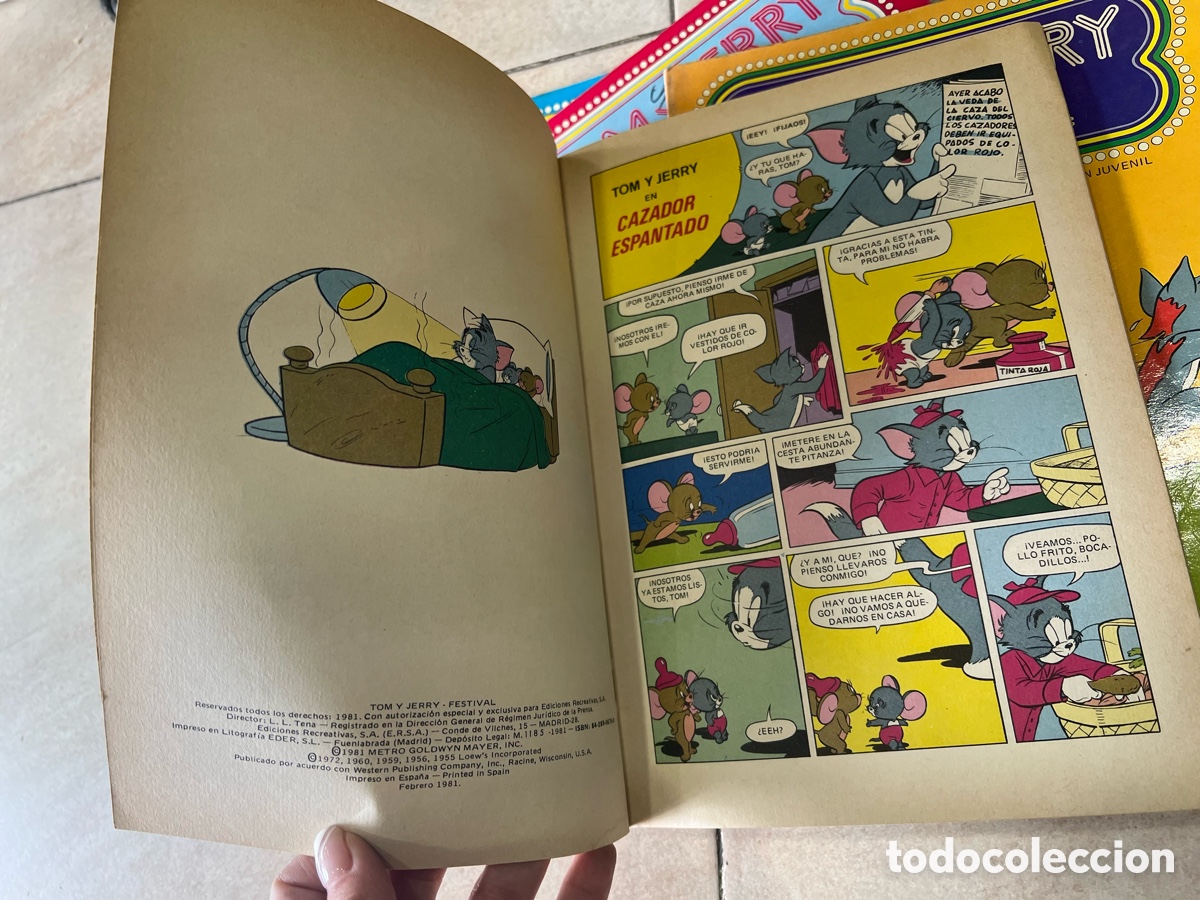Tebeos: Lote de 6 tebeos Tom & Jerry - Foto 3