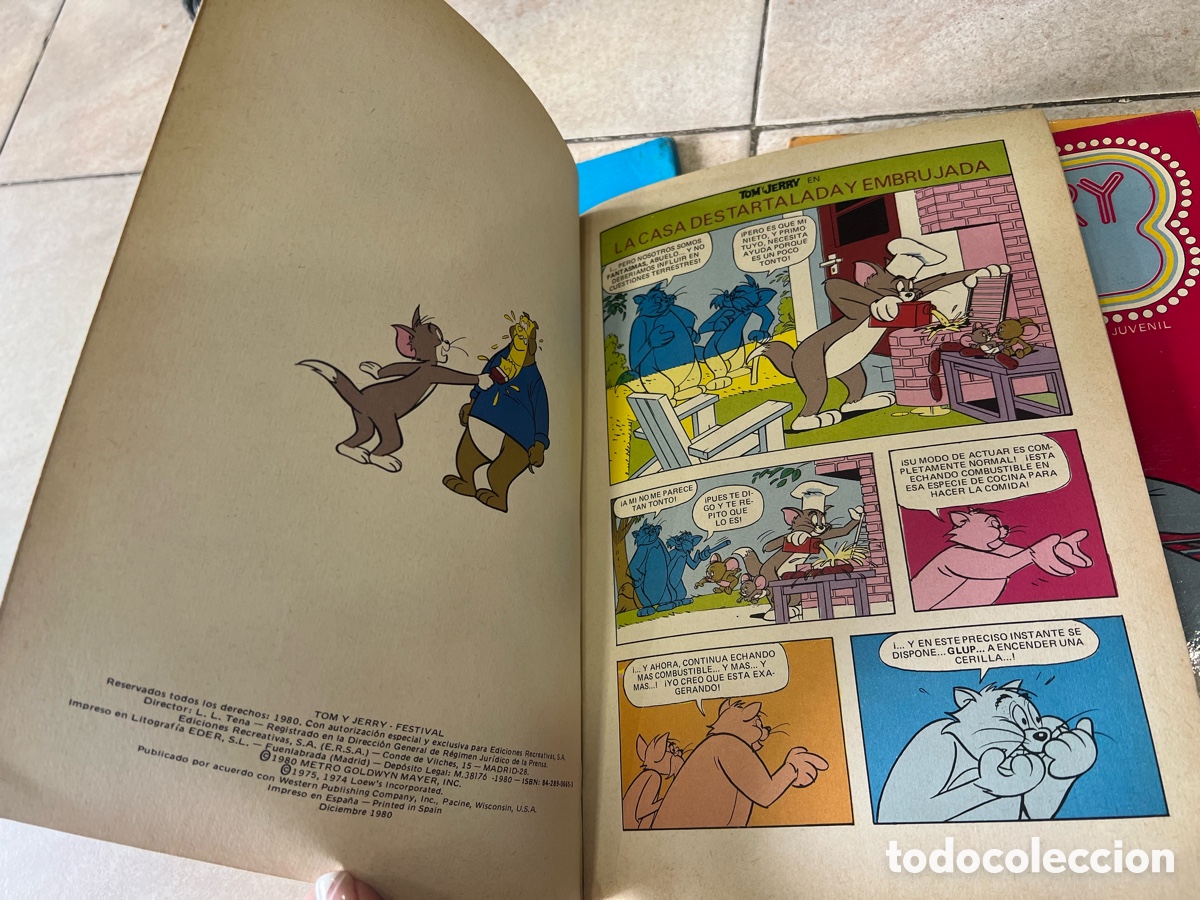 Tebeos: Lote de 6 tebeos Tom & Jerry - Foto 7