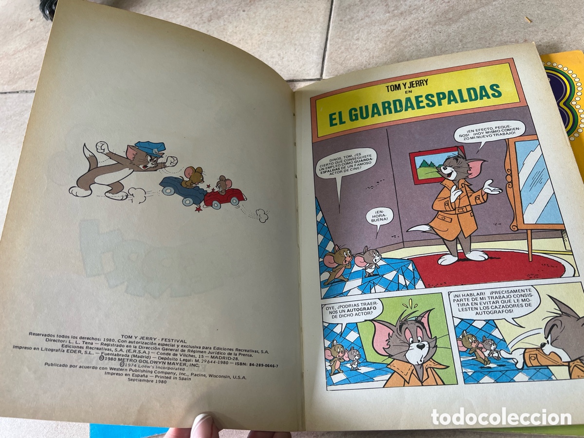 Tebeos: Lote de 6 tebeos Tom & Jerry - Foto 9