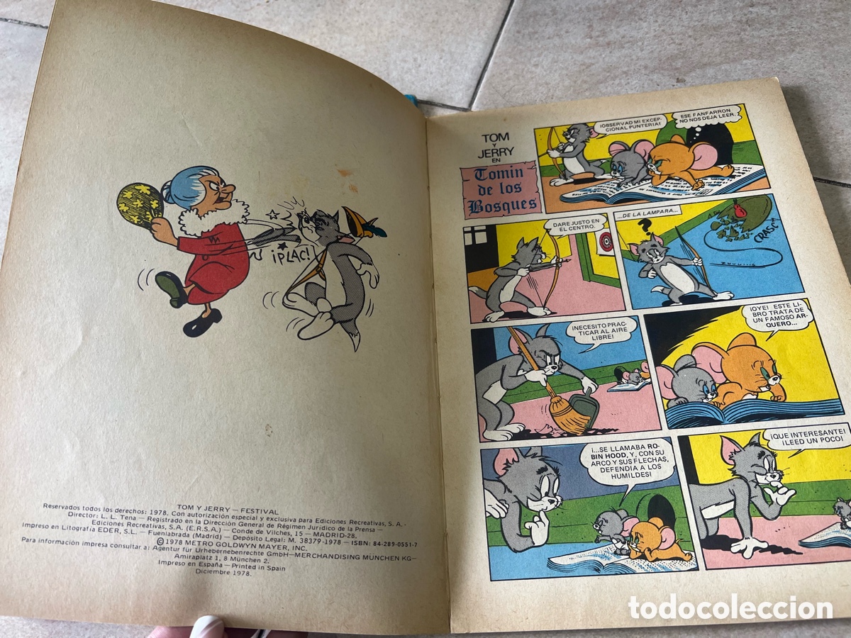 Tebeos: Lote de 6 tebeos Tom & Jerry - Foto 11