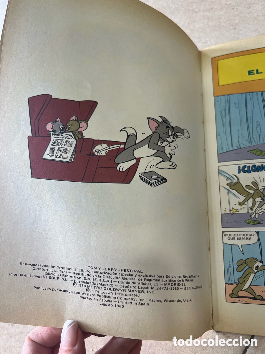 Tebeos: Lote de 6 tebeos Tom & Jerry - Foto 13
