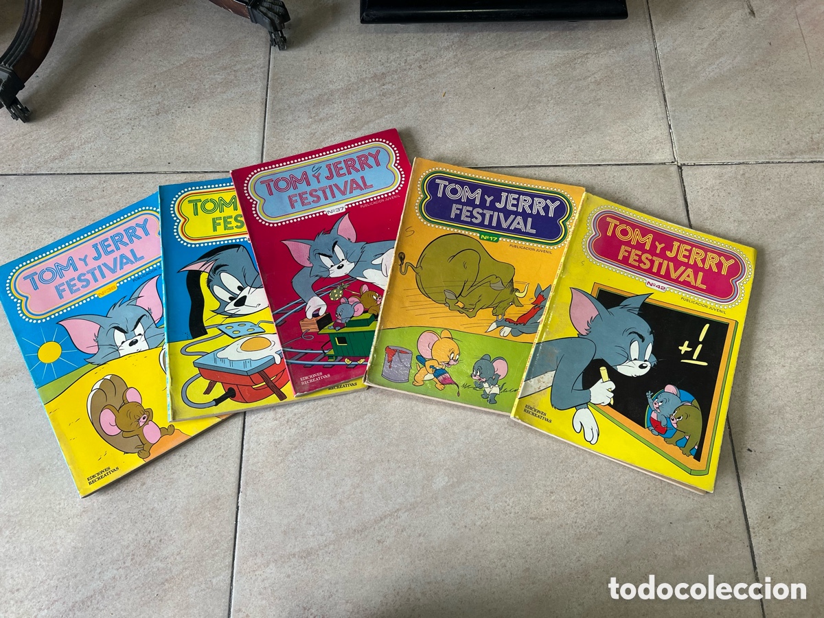 Tebeos: Lote de 6 tebeos Tom & Jerry - Foto 1