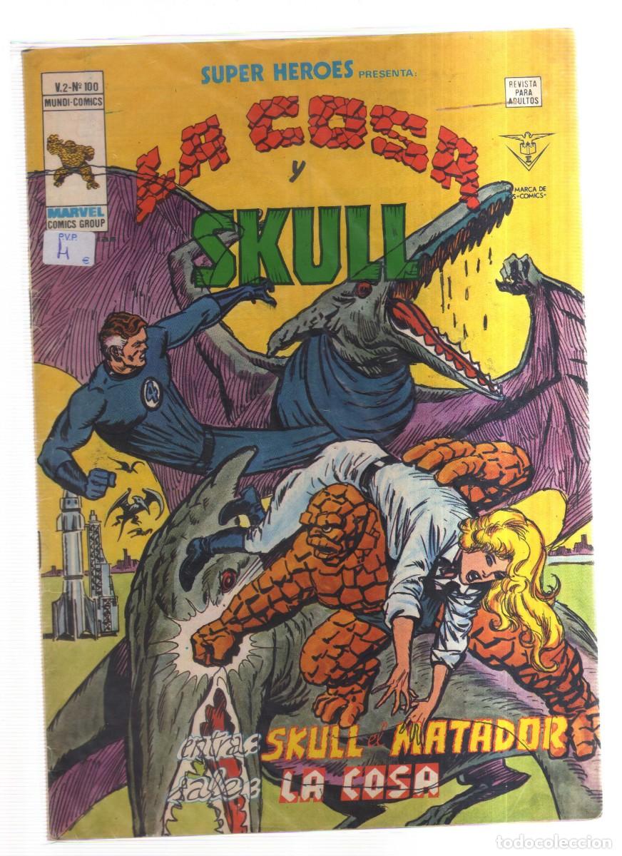 Tebeos: LA COSA Y SKULL V,2 - N,100 - Foto 1