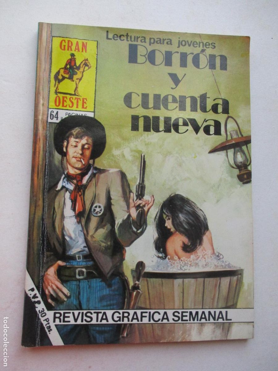 Tebeos: GRAN OESTE, N&ordm;. 468- BORR&Oacute;N Y CUENTA NUEVA. - Foto 1