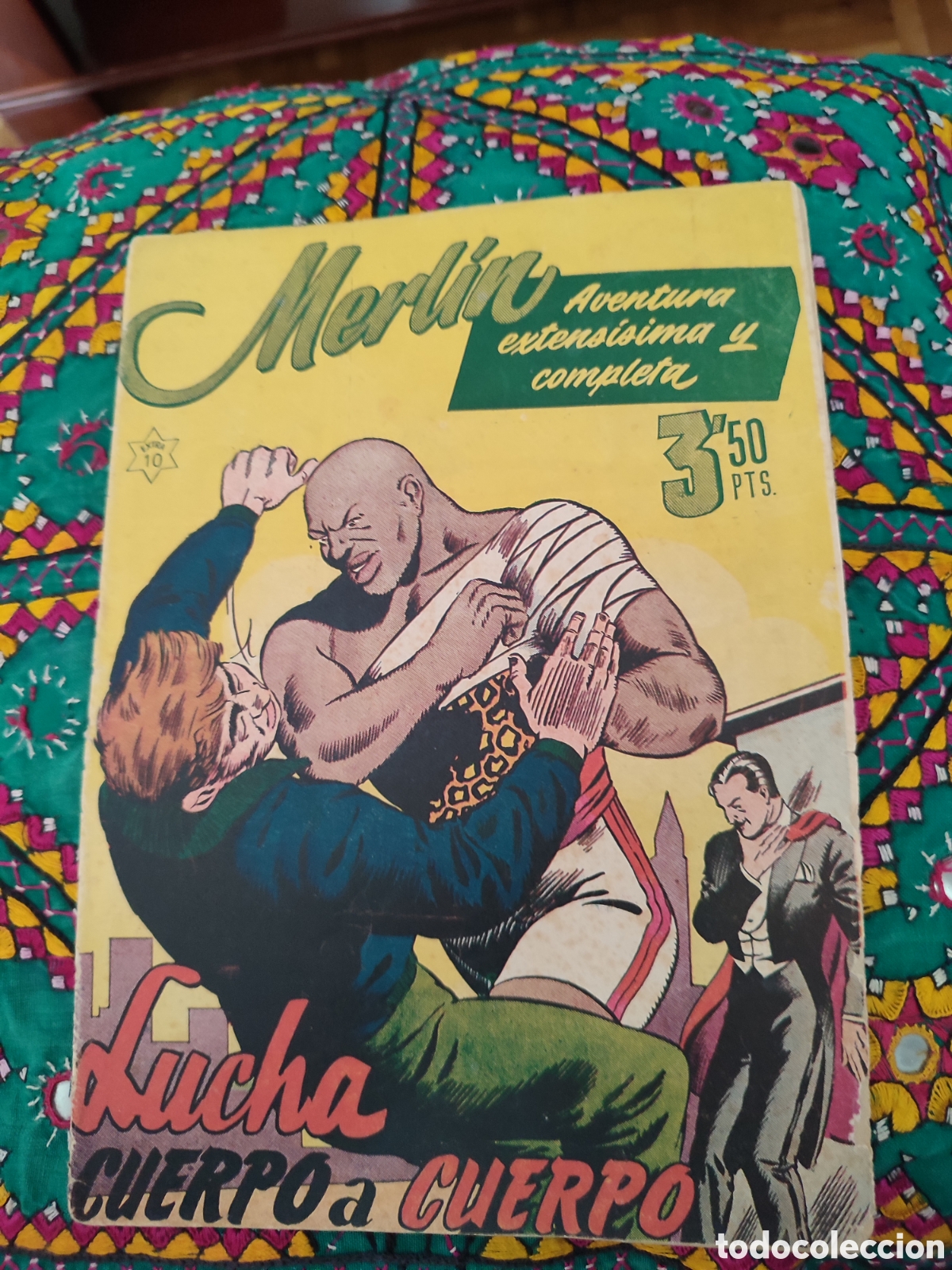 Tebeos: Merl&iacute;n extra lucha cuerpo a cuerpo - Foto 1