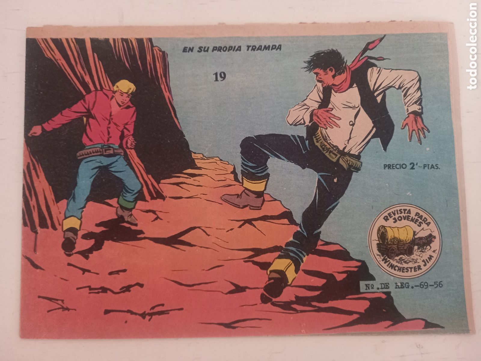 Tebeos: WINCHESTER JIM. Gr&aacute;ficas Mu&ntilde;oz. N&uacute;mero 19 - Foto 1