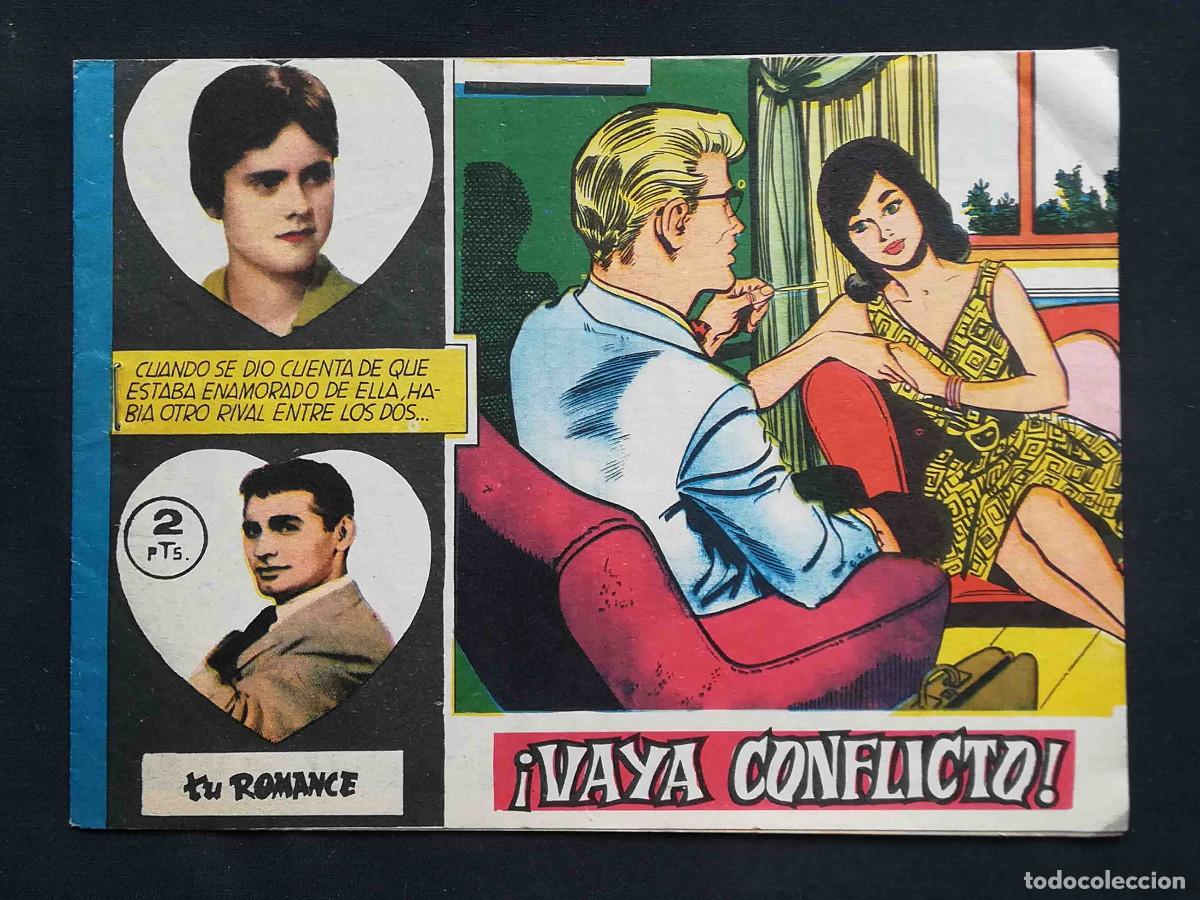Tebeos: &iexcl;Vaya conflicto! - Ediciones DBD - 2 Ptas. C&oacute;mic para chicas. - Foto 1