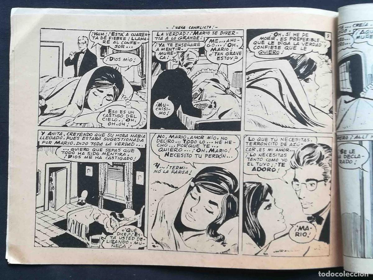 Tebeos: &iexcl;Vaya conflicto! - Ediciones DBD - 2 Ptas. C&oacute;mic para chicas. - Foto 4