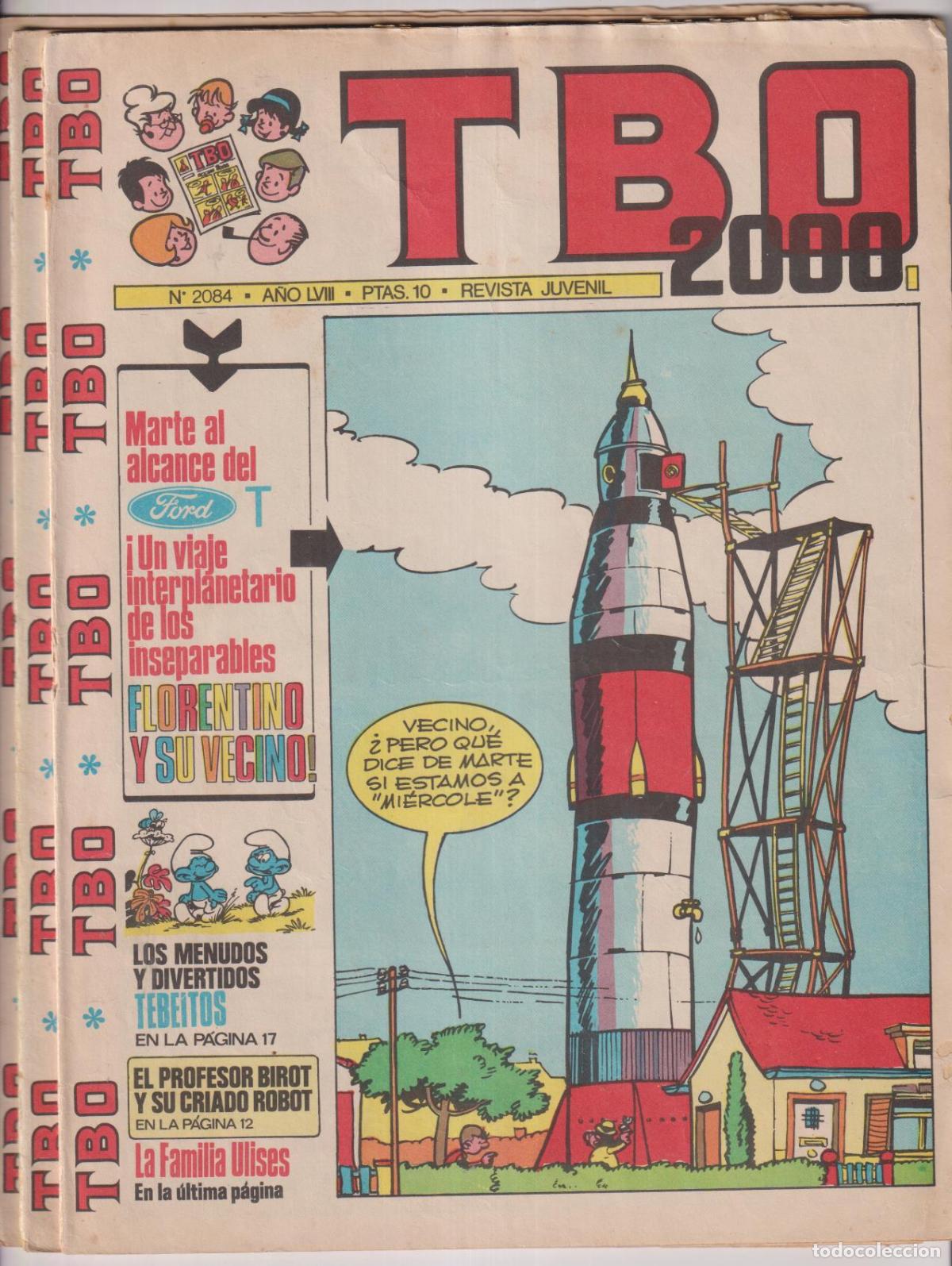 Tebeos: TBO. Lote de 3 ejemplares: 2084, 2087 y 2112