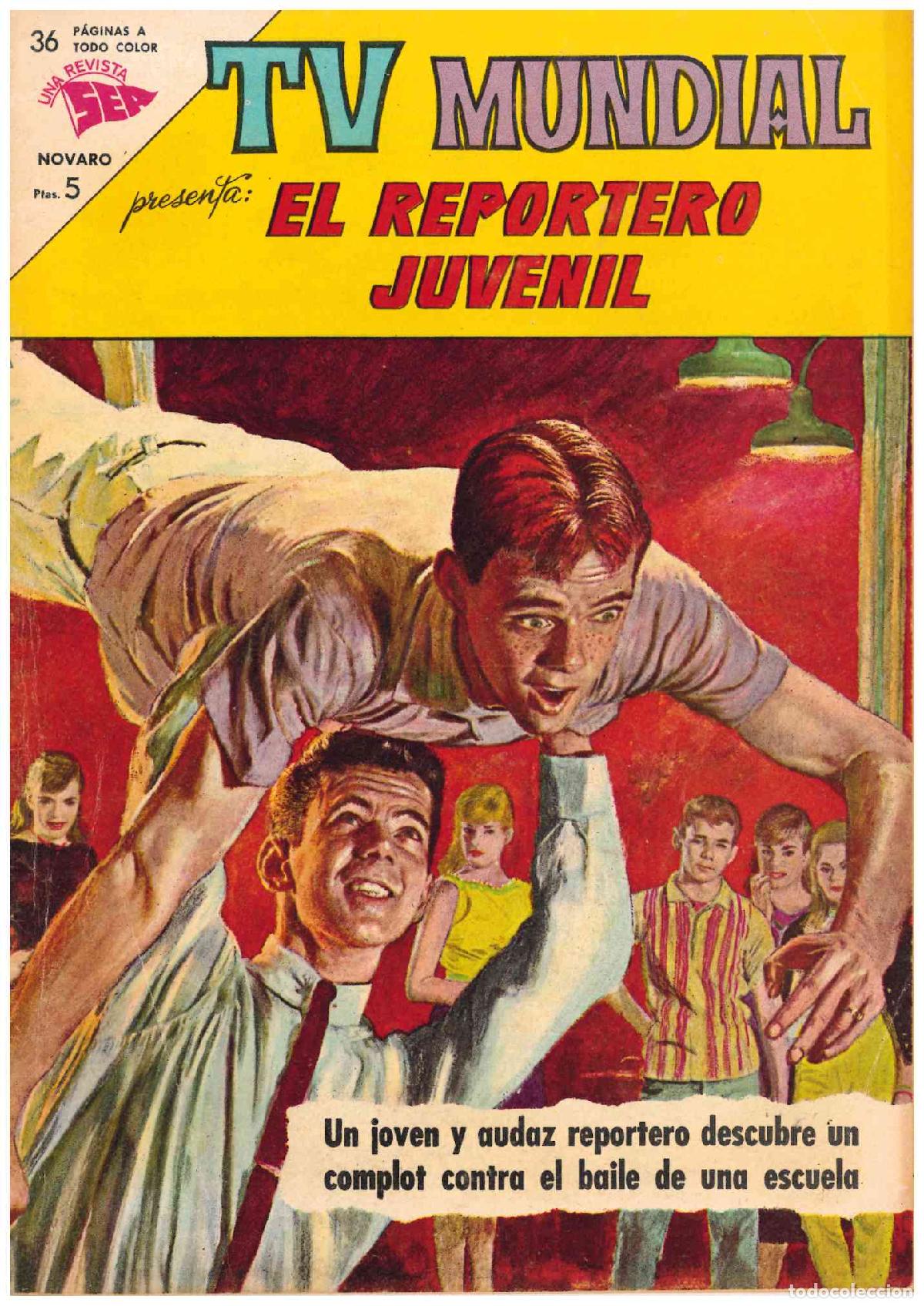 Tebeos: TV Mundial. SEA 1963. N&ordm; 14. El reportero Juvenil