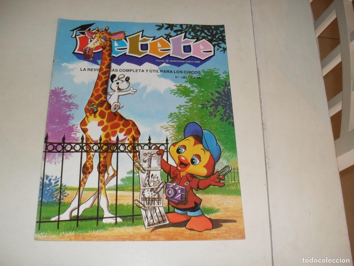 Tebeos: PETETE N&ordm; 128,CON POSTER CETACEOS,(DE 177).EDICIONES PTT,1982 - Foto 1
